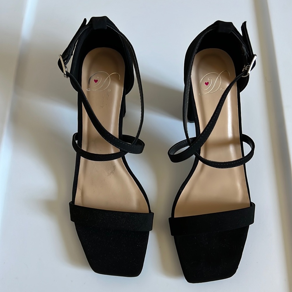 Black heels
